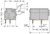 Leiterplattenklemme, 9-polig, RM 10 mm, 0,08-2,5 mm², 24 A, Käfigklemme, grau, 2