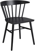 Stuhl Enora; 61x47x78.5 cm (BxTxH); schwarz; 2 Stk/Pck