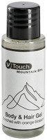 Duschgel & Shampoo V-Touch Mountain Spa 2 in 1; 30 ml; transparent; 210 Stk/Pck