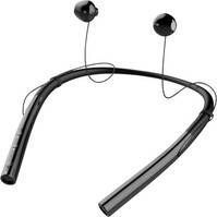 Tie Studio TQ14 Sport In Ear headset Bluetooth® Fekete Nyakpánt, Izzadásálló, Hangerő szabályozás