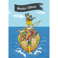 Stickeralbum A5, Piratenabenteuer