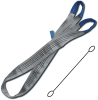 Beta 081570020 Hijsband Polyester (PES) Grijs 2 meter 4T
