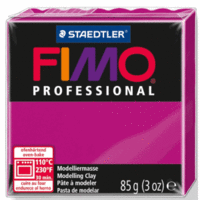 Modelliermasse Fimo Professional echtmagenta 85g