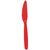 Kristallon Knife in Red Polycarbonate - Lightweight - Pack of 12