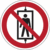 Sicherheitskennzeichnung - Personenbeförderung verboten, Rot/Schwarz, 31.5 cm