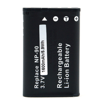 Blister(s) x 1 Batterie appareil photo - caméra 3.7V 1600mAh