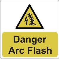 Arc flash labels
