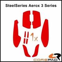 Corepad Soft Grips SteelSeries Aerox 3 szériához egérbevonat piros (08378 - #750)