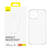Phone Case for iP 14 PRO MAX Baseus OS-Lucent Series (Clear)