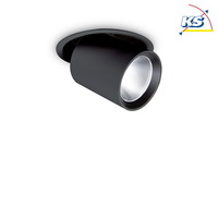 LED Einbauspot NOVA, IP20, 30W 3000K 3150lm 38°, dreh- und schwenkbar, Schwarz