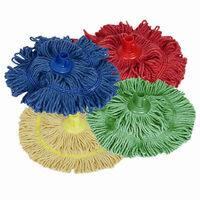 Green Biofresh Antibacterial Machine Washable Socket Mop Head