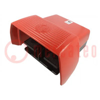 Switch: foot; 3A/250VAC; IP65; -30÷80°C