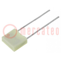 Capacitor: polyester; 22nF; 200VAC; 400VDC; 5mm; ±5%; 7.2x4.5x9.5mm