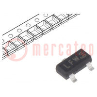 Diode: TVS array; 44V; 2.5A; 160W; SOT23; Features: ESD protection