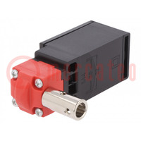 Safety switch: hinged; FR; NC + NO; IP67; -25÷80°C; black,red