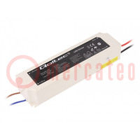 Power supply: switching; LED; 100W; 12VDC; 8.3A; 220÷240VAC; IP67