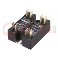 Relay: solid state; 25A; Uswitch: 24÷280VAC; 4-channels; -40÷100°C