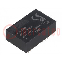 Converter: DC/DC; 5W; Uin: 21÷27V; Uout: 92÷200VDC; DIP24; Rxx-B