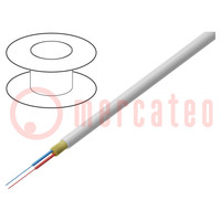 Wire: fiber-optic; VC-D40; Øcable: 4mm; Kind of fiber: SMF G657A1