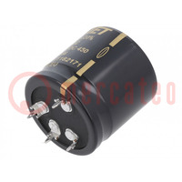 Capacitor: electrolytic; SNAP-IN; 330uF; 450VDC; Ø35x35mm; ±20%