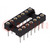 Socket: integrated circuits; DIP14; Pitch: 2.54mm; precision; THT