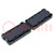 Ferrite: two-piece; for flat cable; A: 33.5mm; B: 17.5mm; C: 26mm