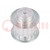 Belt pulley; AT5; W: 16mm; whell width: 27mm; Ø: 22.65mm; aluminium