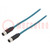 Cable: for sensors/automation; PIN: 8; female; X code-ProfiNET