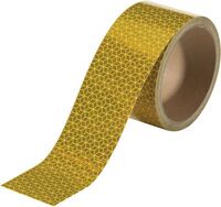 Markierband - Gelb, 5 cm x 5 m, Polyesterfolie, Auto-/LKW-Markierung, Einfarbig