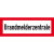 Brandmelderzentrale Safety Marking Brandschutzschild, 29,7x10,5 cm DIN 4066-D1