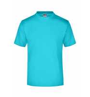 James & Nicholson Komfort-T-Shirt aus Single-Jersey Herren JN001 Gr. M pacific