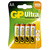 Bateria alkaliczna, AA (LR6), AA, 1.5V, GP, blistr, 4-pack, ULTRA