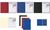 PAGNA Bewerbungsmappe "Solo", DIN A4, aus Karton, blau (62200602)