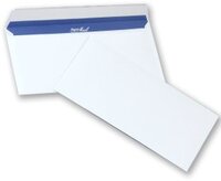 Koperta standardowa, NC, DL, z paskiem HK Super Mail, 100g/m2, 400 sztuk, biały