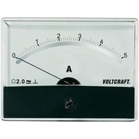 INSTRUMENT DE MESURE ANALOGIQUE À ENCASTRER AM-86X65/5A/DC VOLTCRAFT