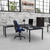 Bürostuhl / Drehstuhl ZENIT PRO Stoff blau hjh OFFICE