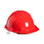 CLIMAX SLIP HARNESS SAFETY HELMET RED Box105