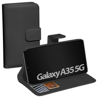 PEDEA Bookstyle für Samsung Galaxy A35 5G, schwarz
