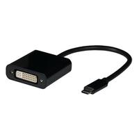 EFB USB3.2 Adapterkabel,Typ-C DVI-D,Typ-C Stecker-DVI-D,0.15
