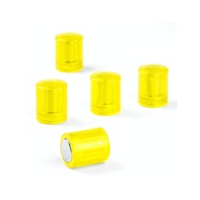 supermagnete M-PC/yellowt Kühlschrankmagnet Gelb 5 Stück(e)