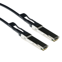 ACT TR0419 InfiniBand/fibre optic cable 1 m QSFP28 Zwart