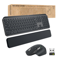 Logitech MX Keys combo for Business Gen 2 teclado Ratón incluido RF Wireless + Bluetooth QWERTY Internacional de EE.UU. Grafito