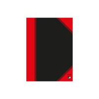 Bantex 100302817 cuaderno y block A5 96 hojas Negro, Rojo