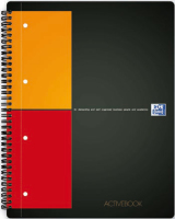 Oxford Activebook cuaderno y block A4 80 hojas Negro