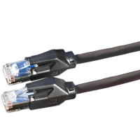 Dätwyler Cables S/FTP Patch cable Cat6, Black, 7m Netzwerkkabel Schwarz