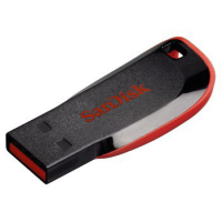 SanDisk 16GB Cruzer Blade USB flash drive USB Type-A 2.0 Black, Red