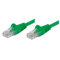 Techly 2m RJ45 Cat 5e kabel sieciowy Zielony Cat5e U/UTP (UTP)
