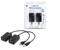 LogiLink Line Extender USB via CAT5/6 Schnittstellenkarte/Adapter