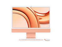 Apple iMac Apple M M3 59,7 cm (23.5") 4480 x 2520 Pixels Alles-in-één-pc 8 GB 512 GB SSD macOS Sonoma Wi-Fi 6E (802.11ax) Oranje