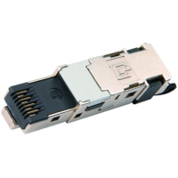 Telegärtner J80026A0003 kabel-connector RJ45 Zwart